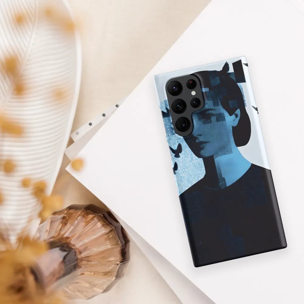 Fragmented Reflections | Phone Case |  S22 Ultra | Snap Case | Matte