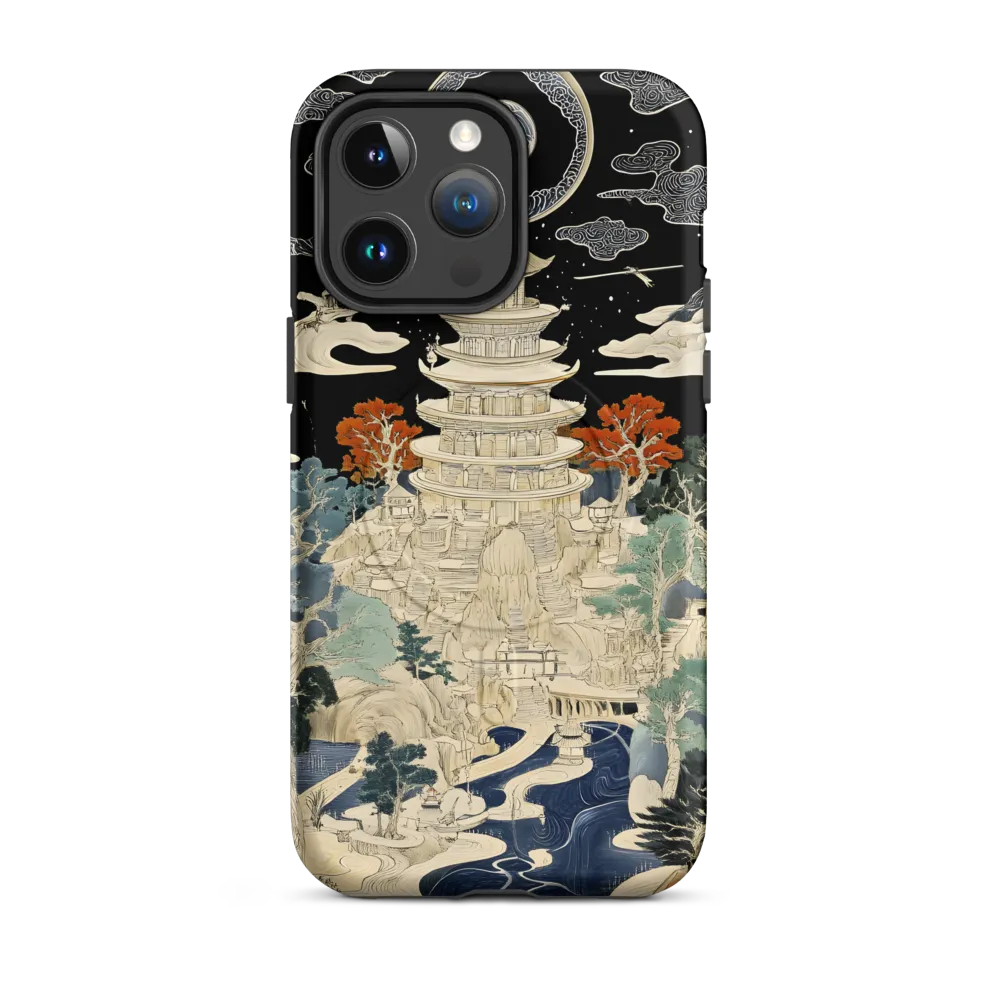 Whispers of the Pagoda | Phone Case |  14 Pro Max | MagSafe® Tough Case | Matte