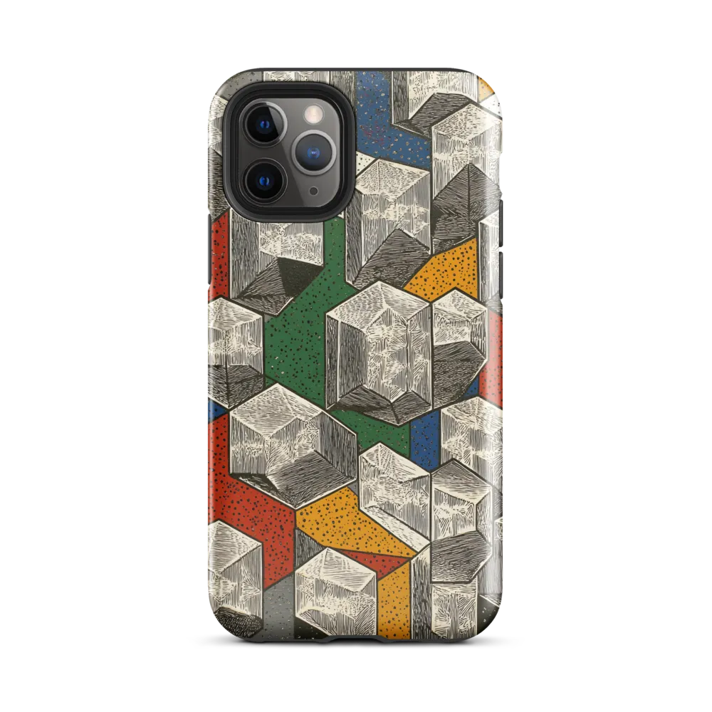 Cubic Dynamics | Phone Case |  11 Pro | Tough Case | Glossy