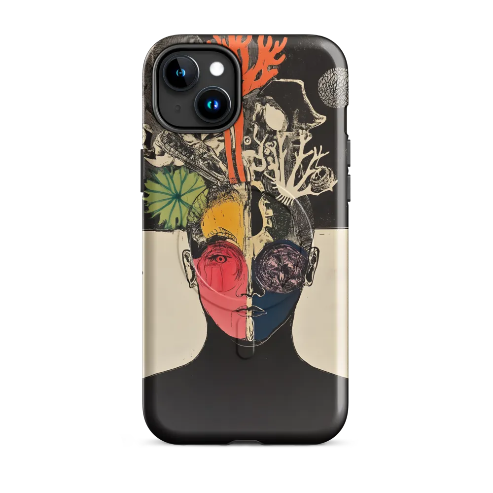 Coral Thoughts | Phone Case |  15 Plus | MagSafe® Tough Case | Glossy