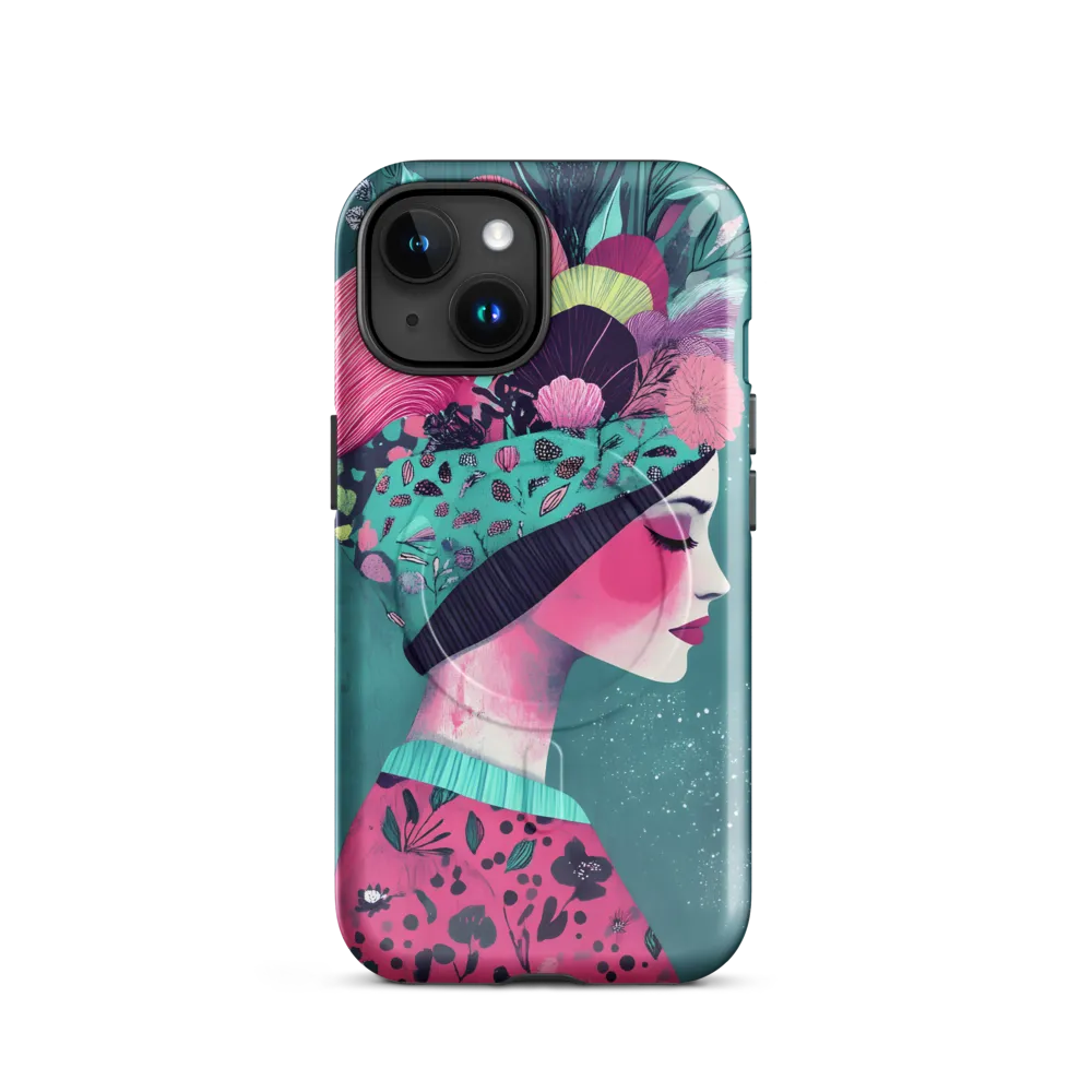 Whimsical Floral Portrait