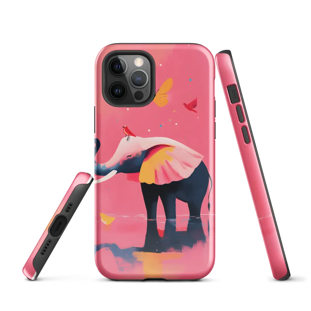 Whimsical Serenity: The Playful Elephant