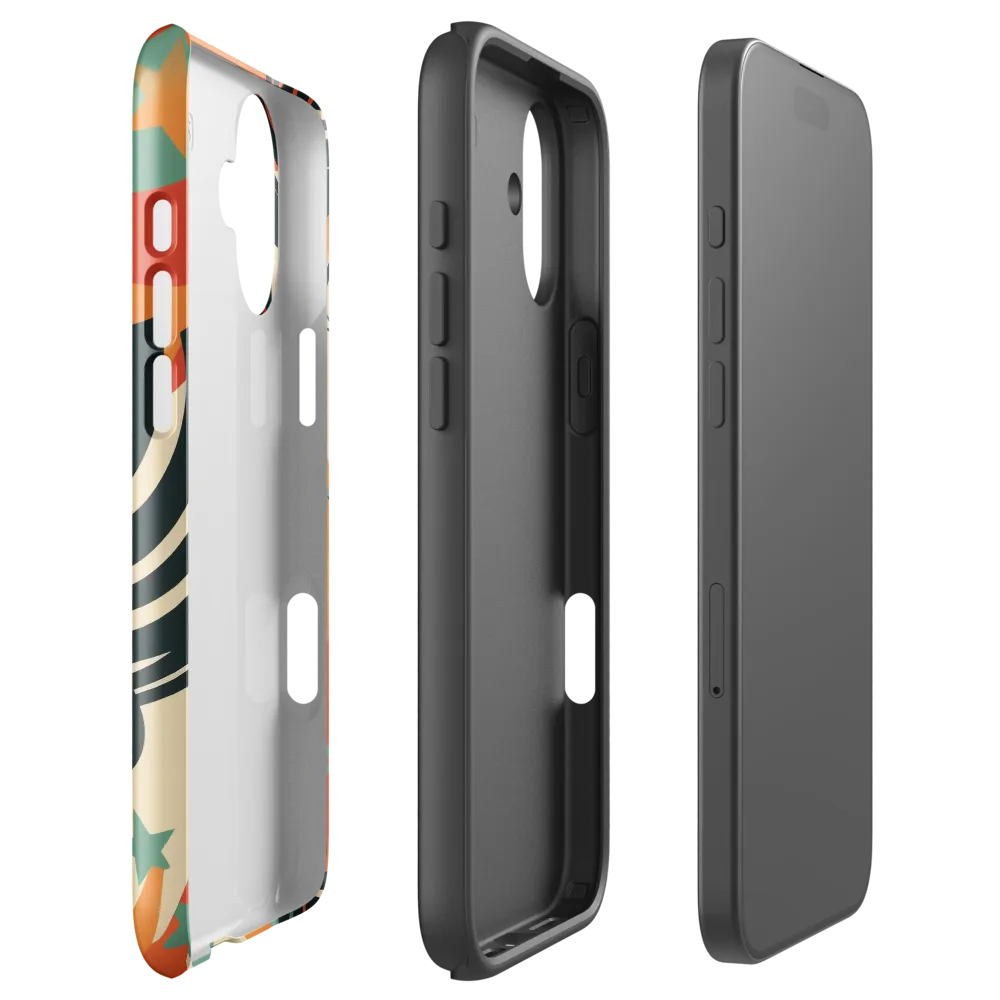 Swirls of Elegance | Phone Case |  16 Plus | Tough Case | Glossy