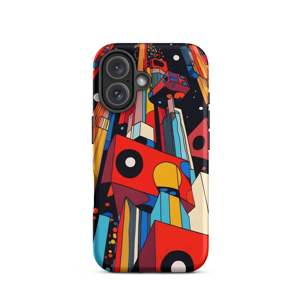 Urban Symmetry: A Dance of Geometry | Phone Case