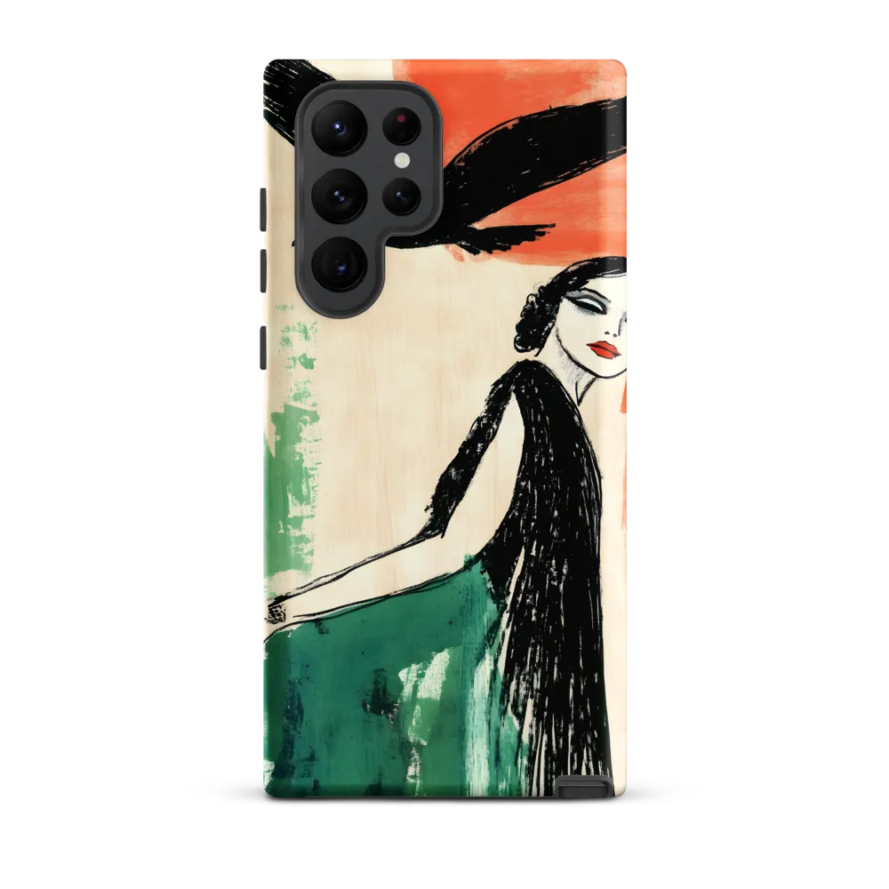 Elegance in Flight | Phone Case |  S22 Ultra | Tough Case | Matte