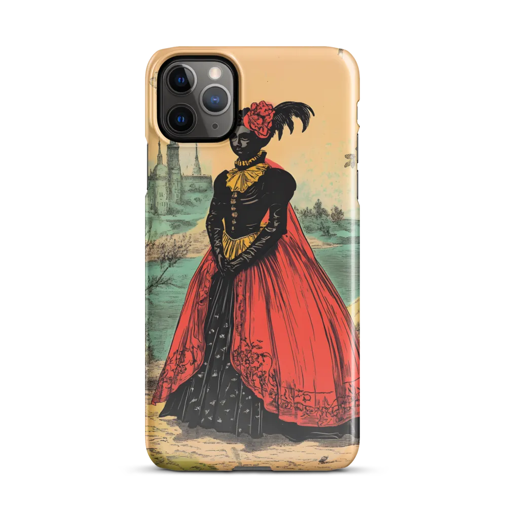 Elegance in Red and Gold | Phone Case |  11 Pro Max | Snap Case | Glossy