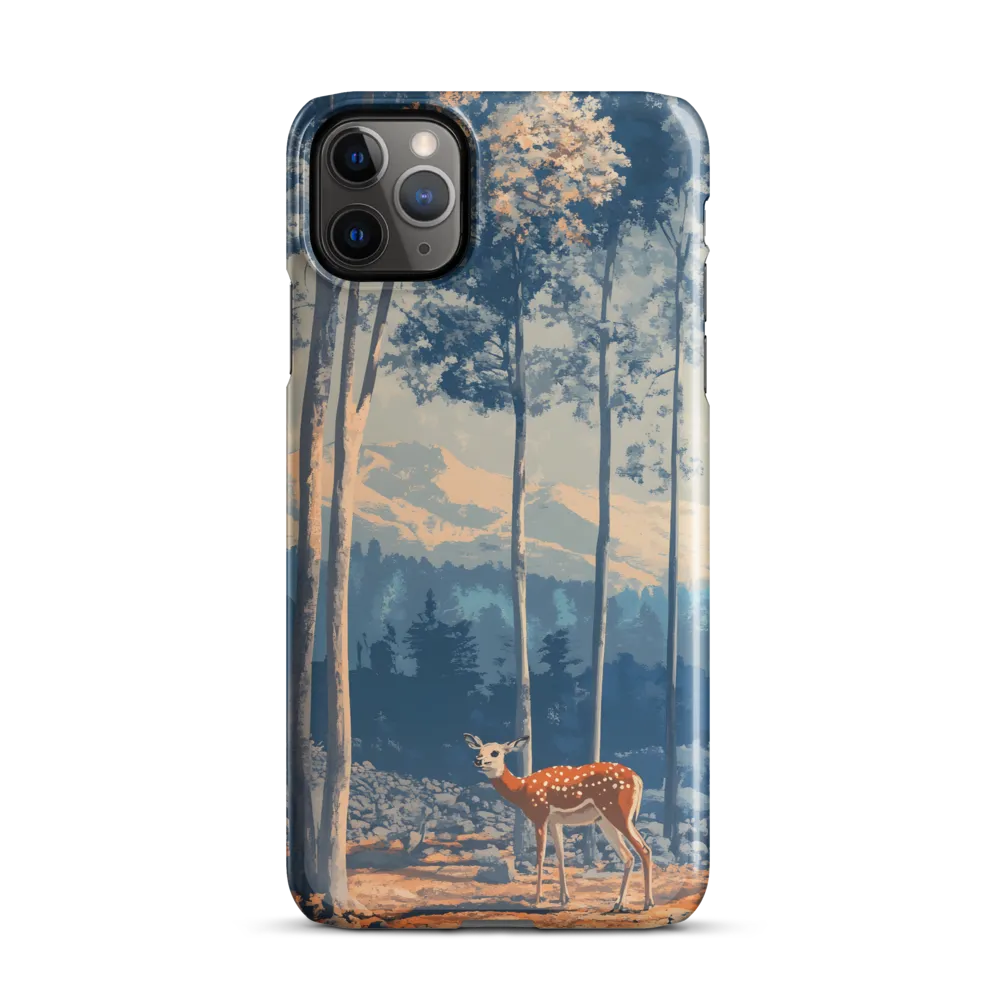 Whispers of the Forest: A Serene Encounter | Phone Case |  11 Pro Max | Snap Case | Glossy