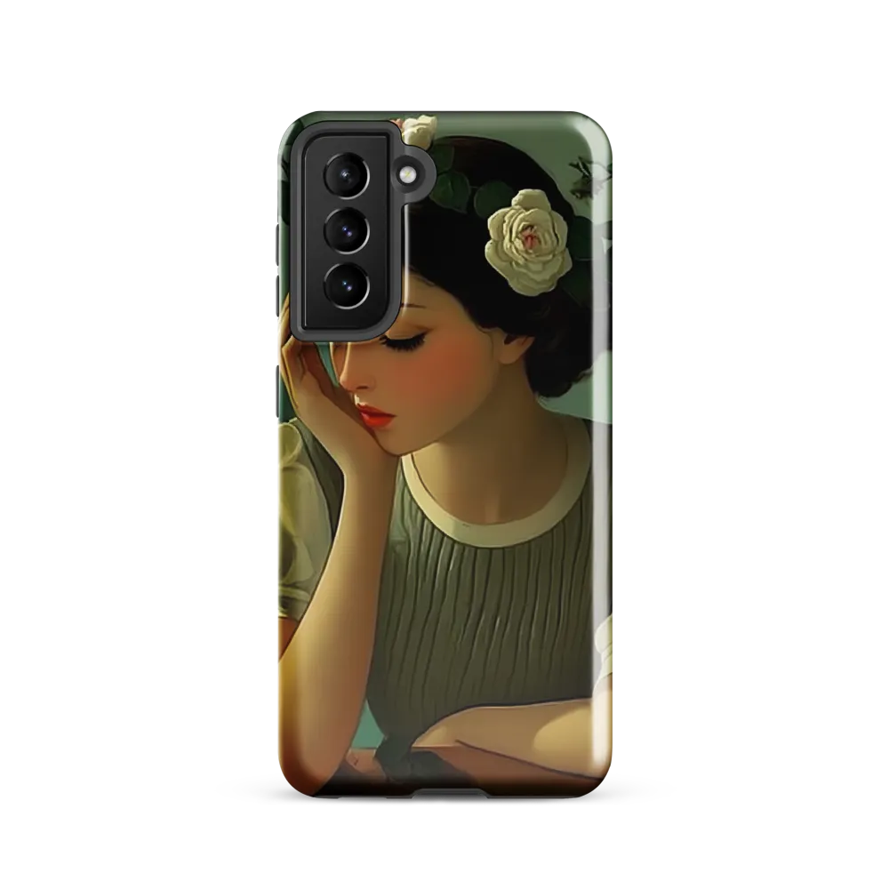 Whispers of Serenity | Phone Case |  S21 | Tough Case | Glossy