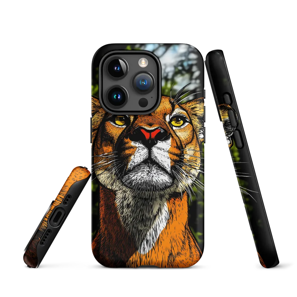 Regal Gaze: The Lioness in Focus