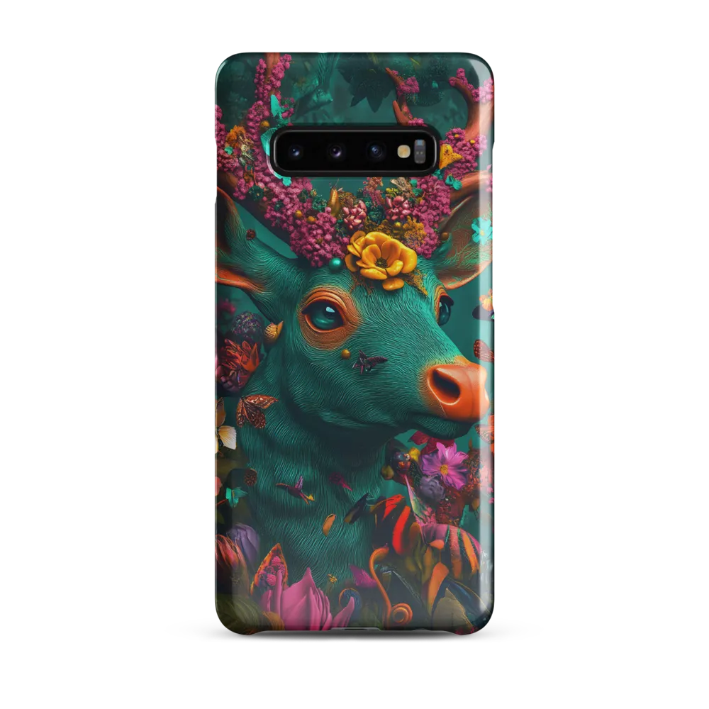 Whimsical Blossoms of the Enchanted Forest | Phone Case |  S10 Plus | Snap Case | Glossy