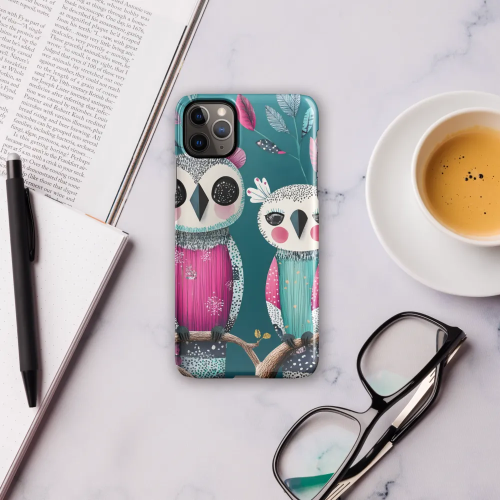 Whimsical Duo: A Celebration of Nature and Color | Phone Case |  11 Pro Max | Snap Case | Glossy