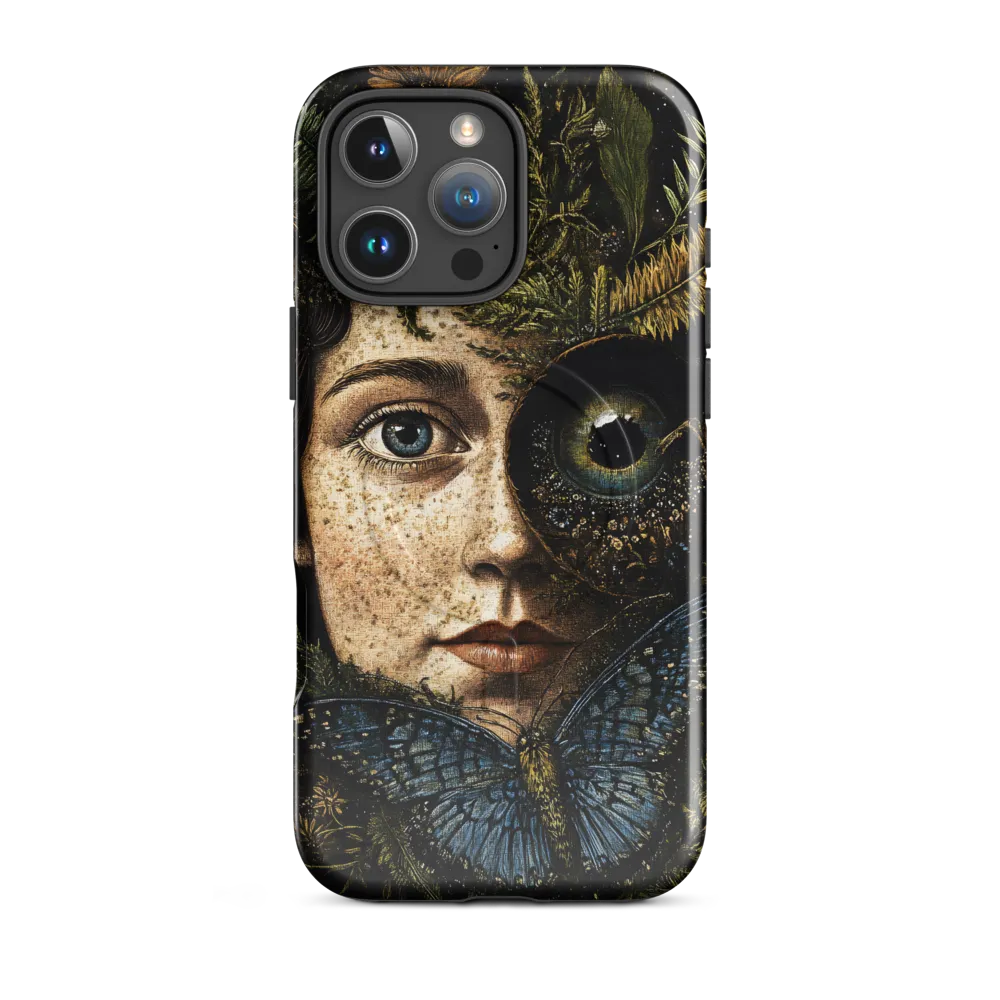 Nature's Embrace: A Surreal Portrait | Phone Case |  16 Pro Max | MagSafe® Tough Case | Glossy