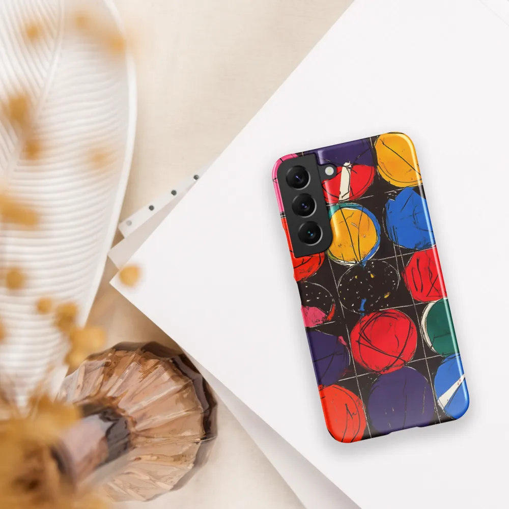 Colorful Circles in Abstract Harmony
