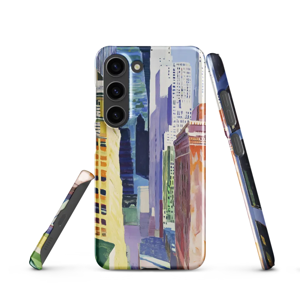 Urban Symphony in Color | Phone Case |  S23 | Snap Case | Glossy
