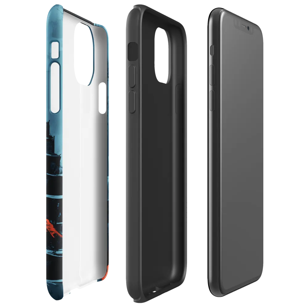 Silent Steps | Phone Case |  11 Pro Max | Tough Case | Glossy