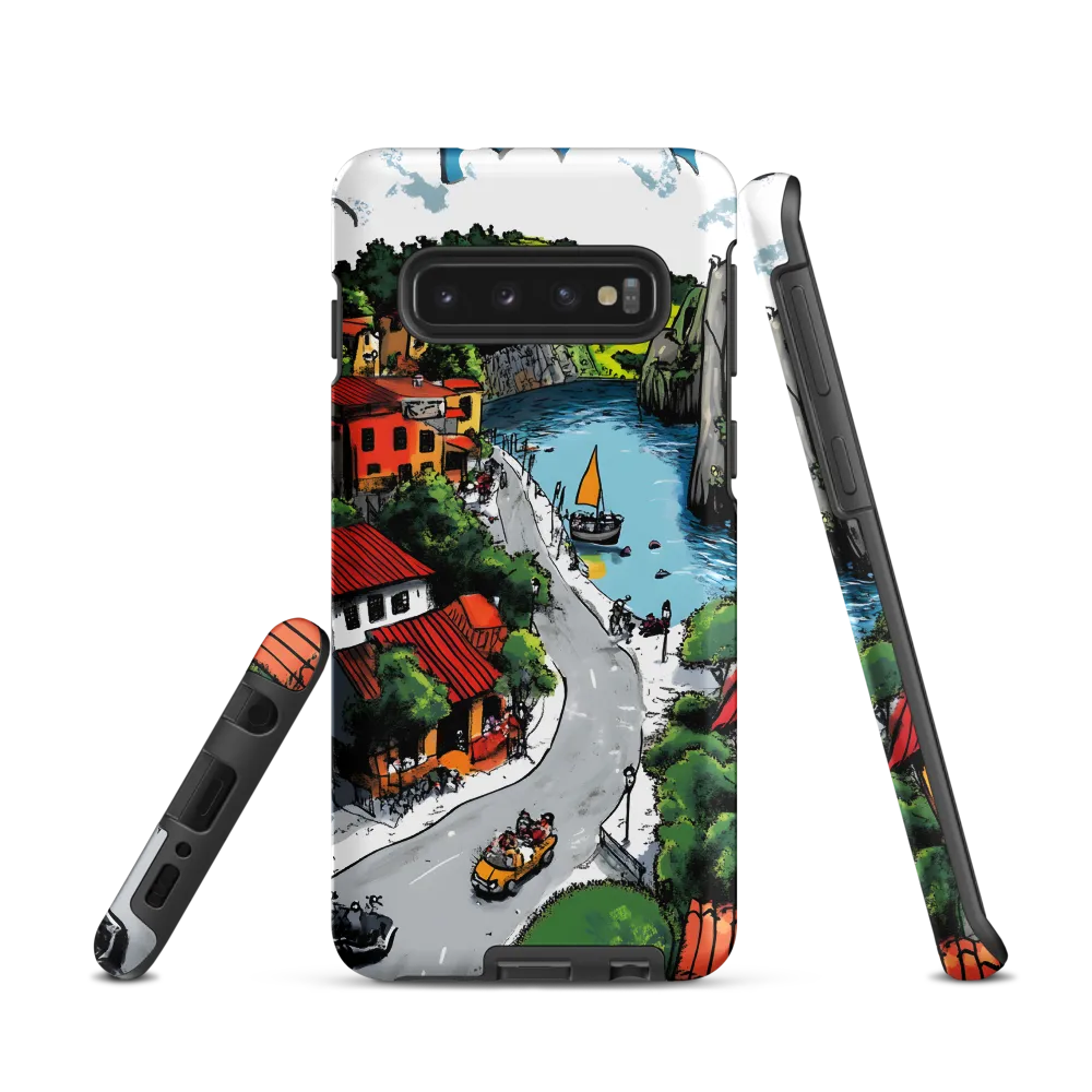 Whimsical Village by the Water