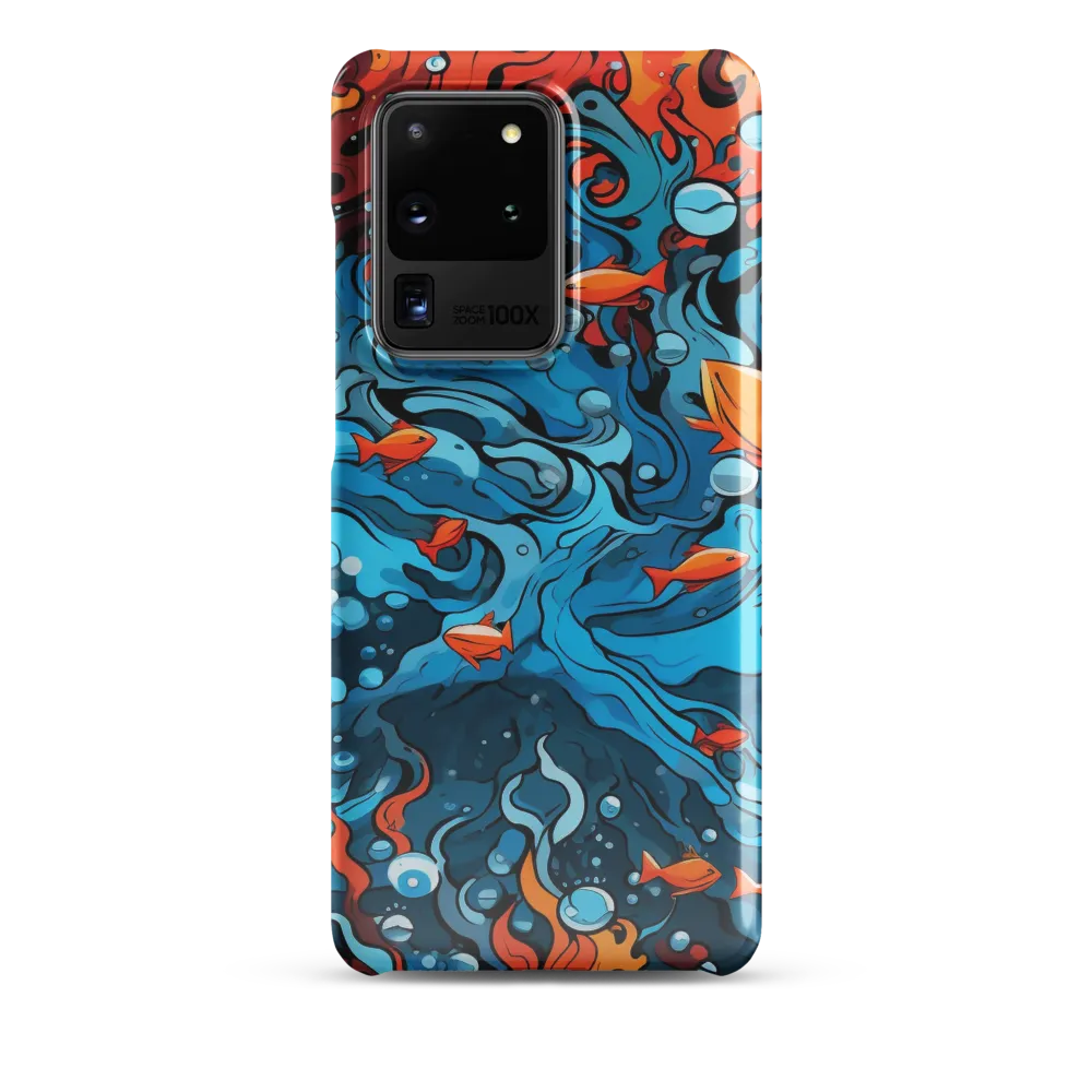Fluid Harmony: Ocean and Flames