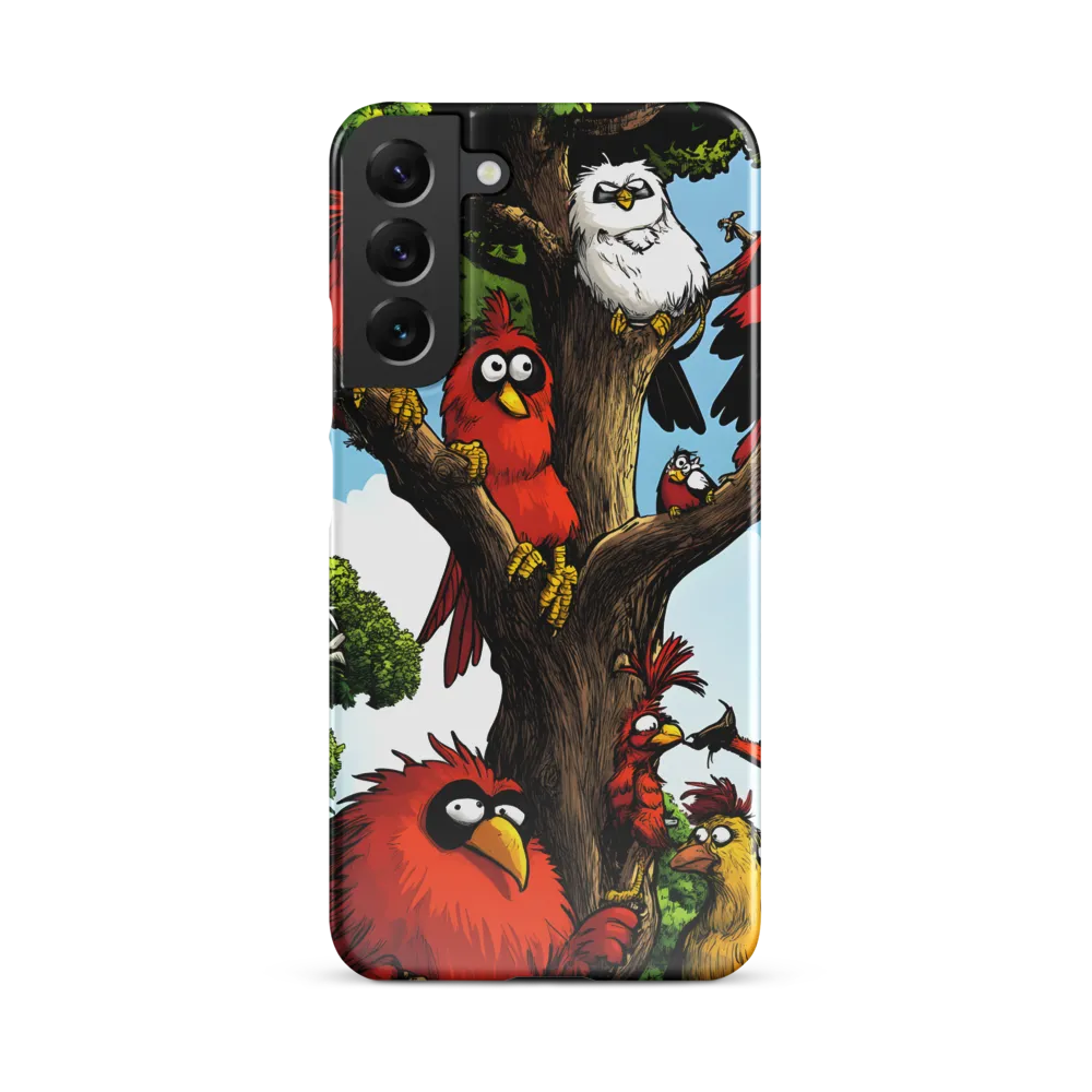 Whimsical Avian Gathering