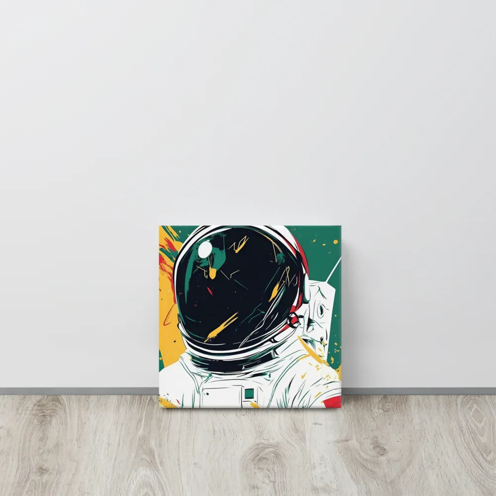 Galactic Explorer: A Modern Odyssey | Canvas | 12″×12″