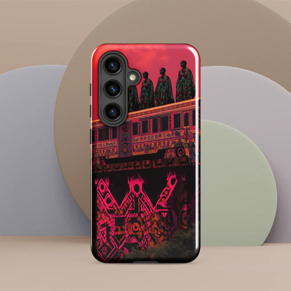 Elevated Dreams: A Surreal Journey | Phone Case |  S24 | Tough Case | Glossy