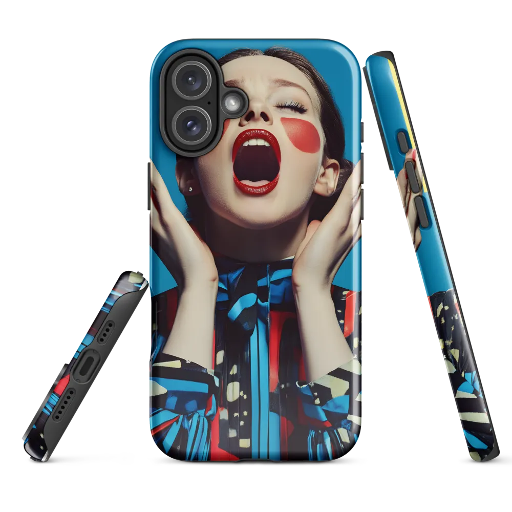Echoes of Expression | Phone Case |  16 Plus | Tough Case | Glossy