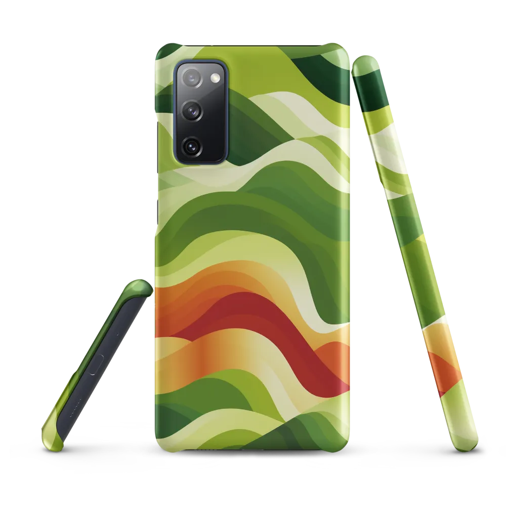 Waves of Nature | Phone Case |  S20 FE | Snap Case | Matte