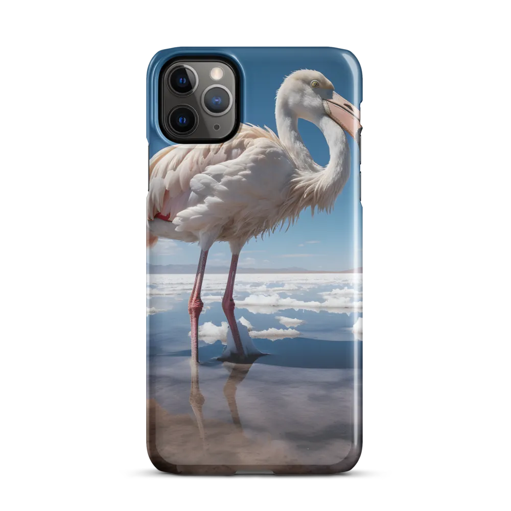 Graceful Solitude of a Flamingo | Phone Case |  11 Pro Max | Snap Case | Glossy