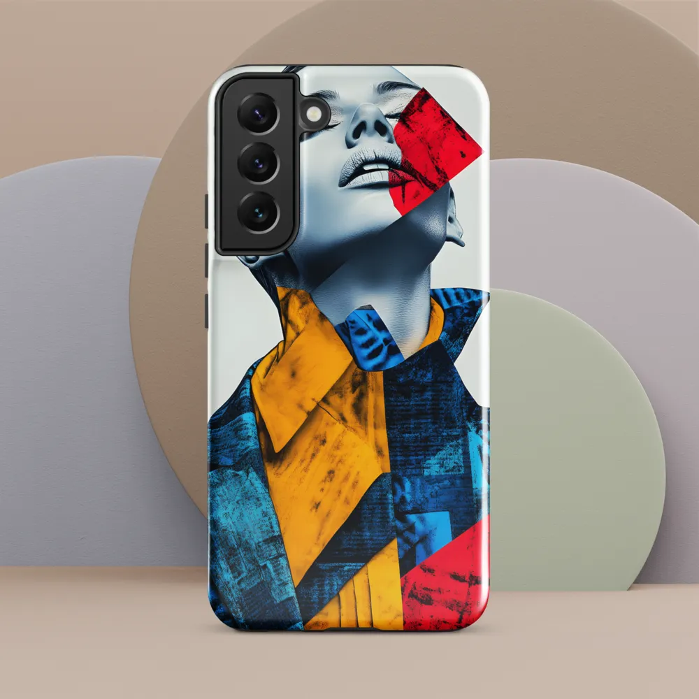 Fragmented Confidence: A Surreal Fashion Portrait