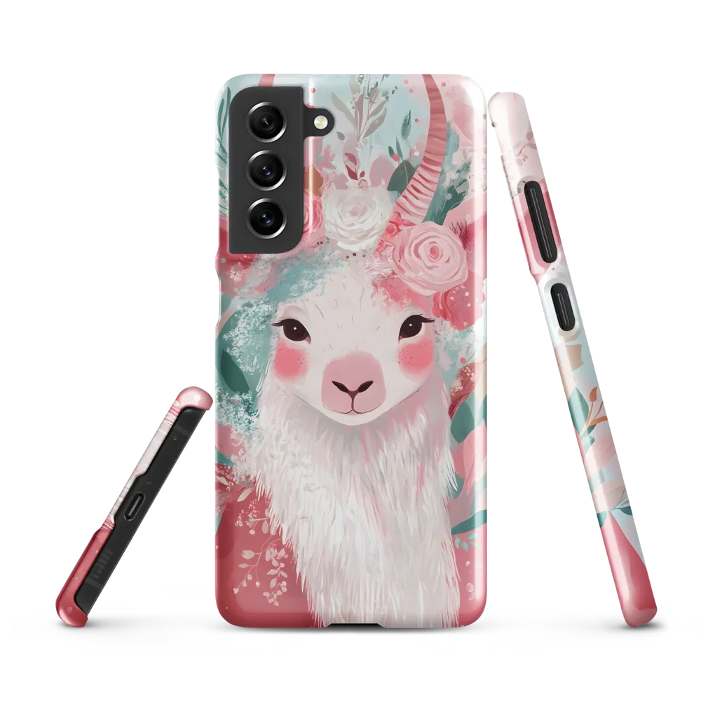 Spring Whimsy: The Floral Goat