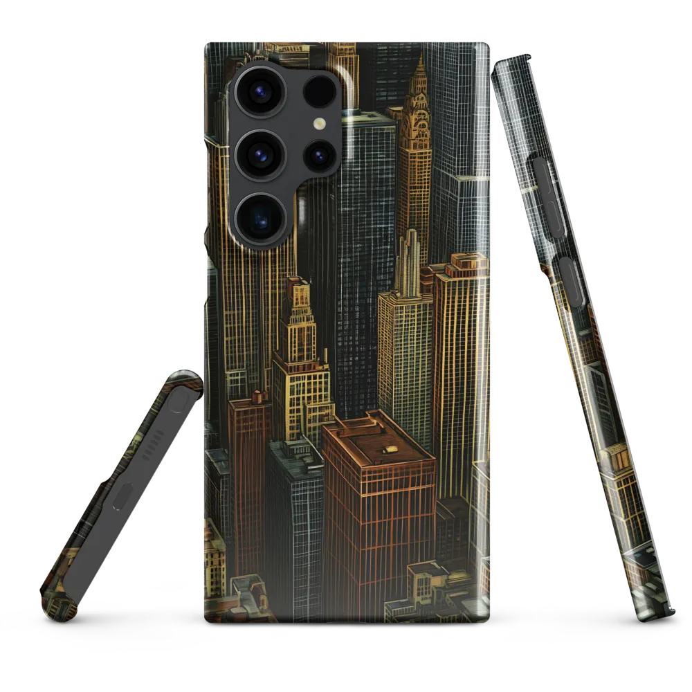 Urban Elegance: A Golden Cityscape