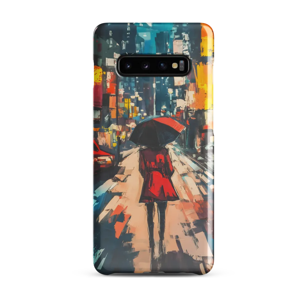 Urban Reflections on a Rainy Night | Phone Case |  S10 Plus | Snap Case | Glossy