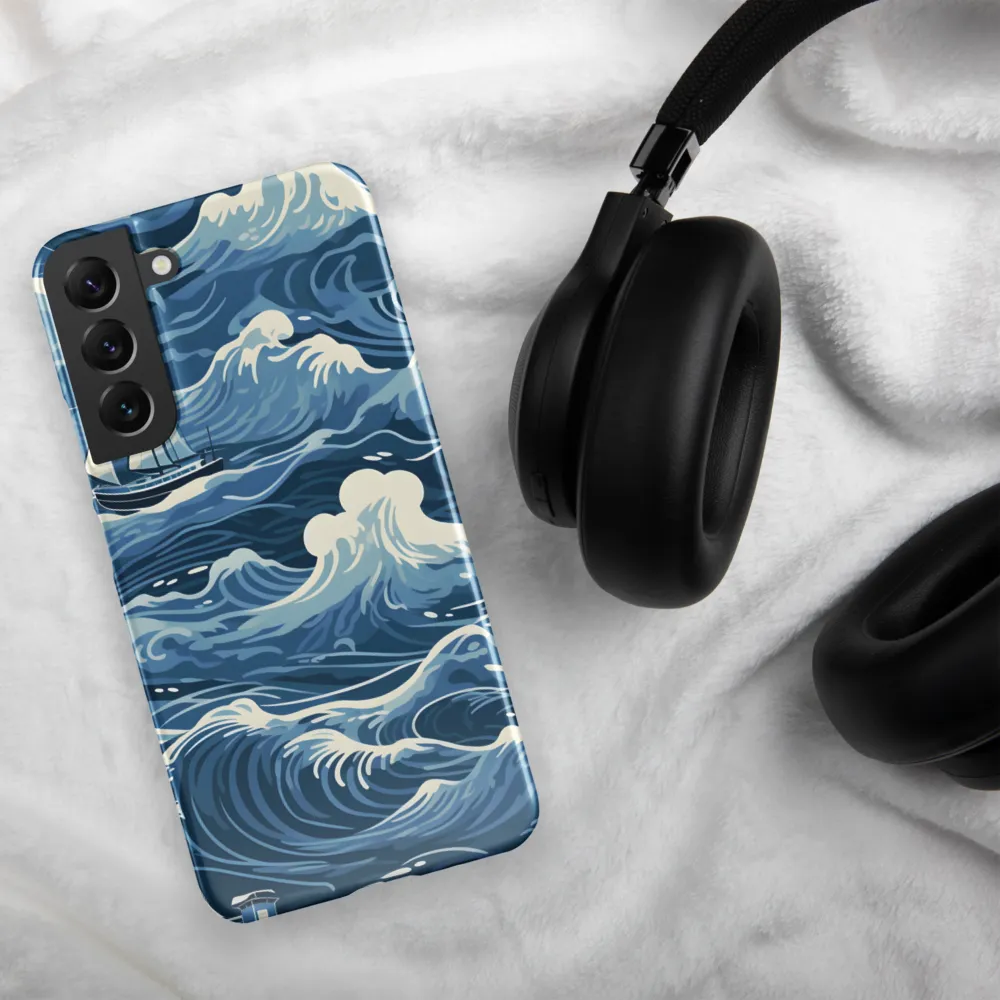 Nautical Dreams: Waves of Adventure | Phone Case |  S22 Plus | Snap Case | Glossy
