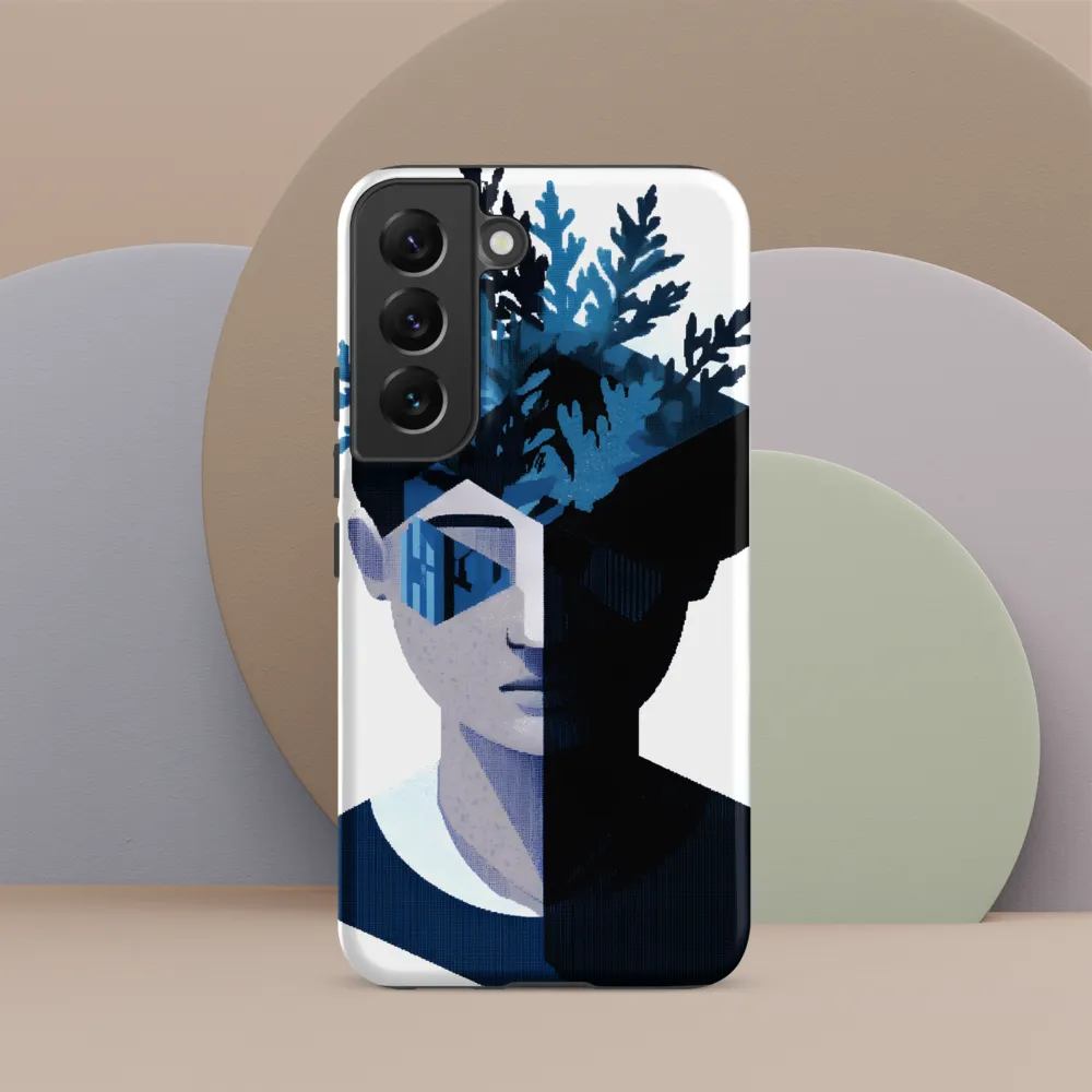 Nature's Reflection in a Surreal Portrait