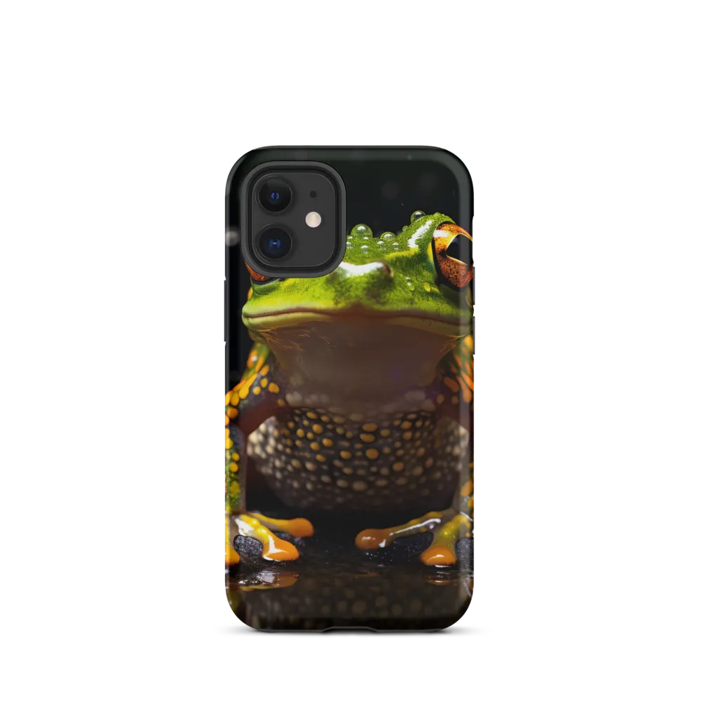 Emerald Elegance: The Frog in Focus