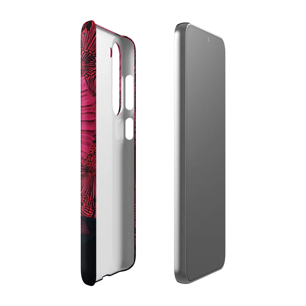 Bold Elegance: A Contemporary Portrait | Phone Case |  S23 Plus | Snap Case | Matte