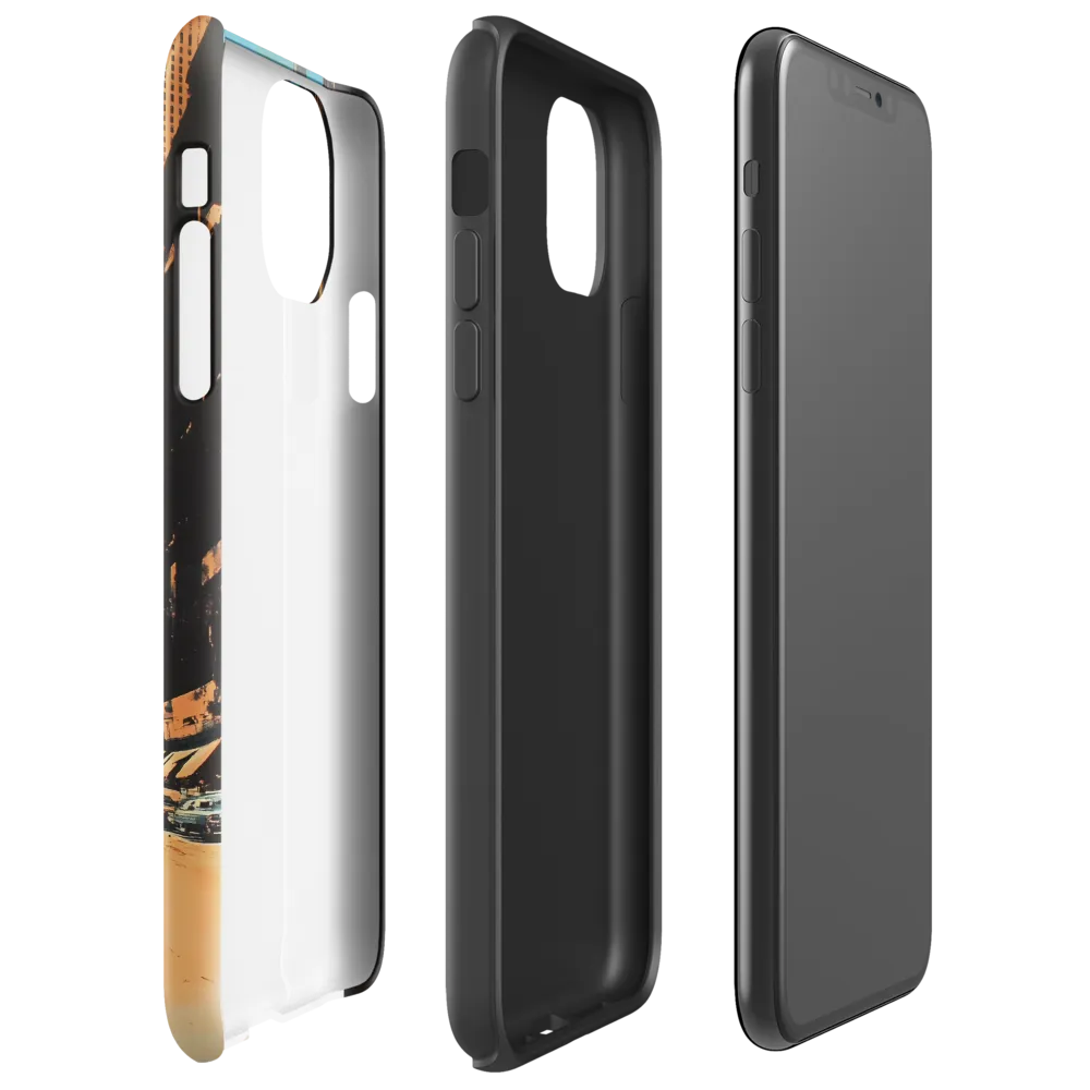 Urban Symphony: A Journey Through Skyscrapers | Phone Case |  11 Pro Max | Tough Case | Glossy