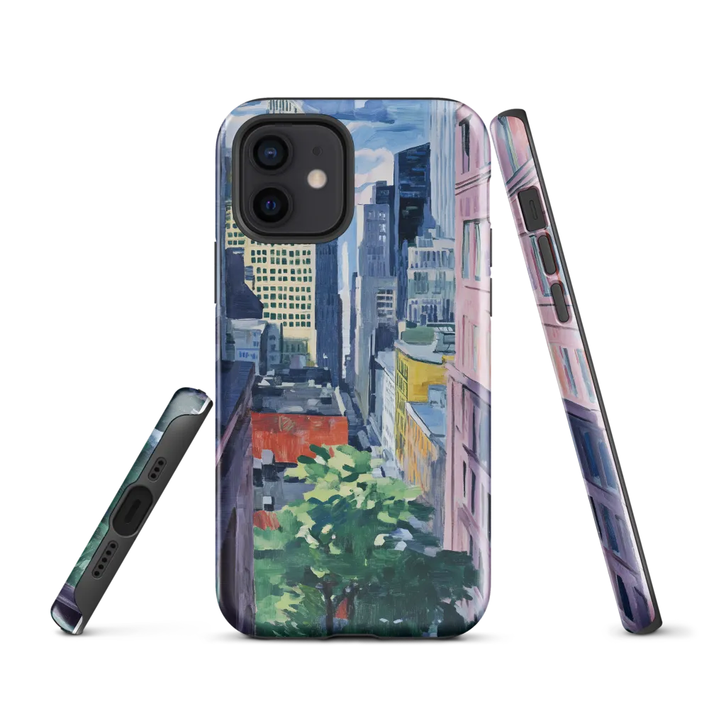Urban Symphony: A Cityscape in Color