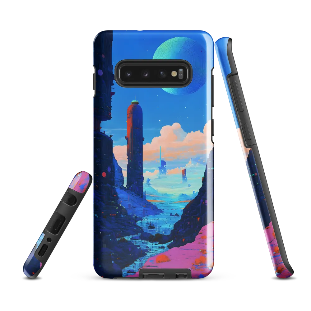 Futuristic Reverie | Phone Case |  S10 Plus | Tough Case | Glossy