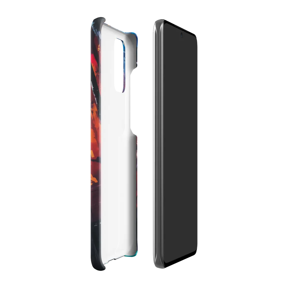 Silhouette in the Urban Abyss | Phone Case |  S20 Plus | Snap Case | Matte
