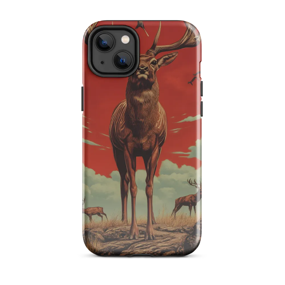 Majesty in Red: The Stalwart Stag