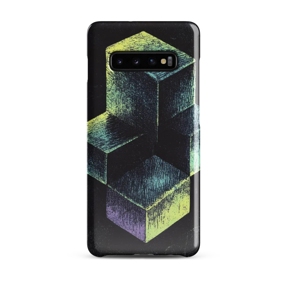 Illuminated Geometry | Phone Case |  S10 Plus | Snap Case | Glossy