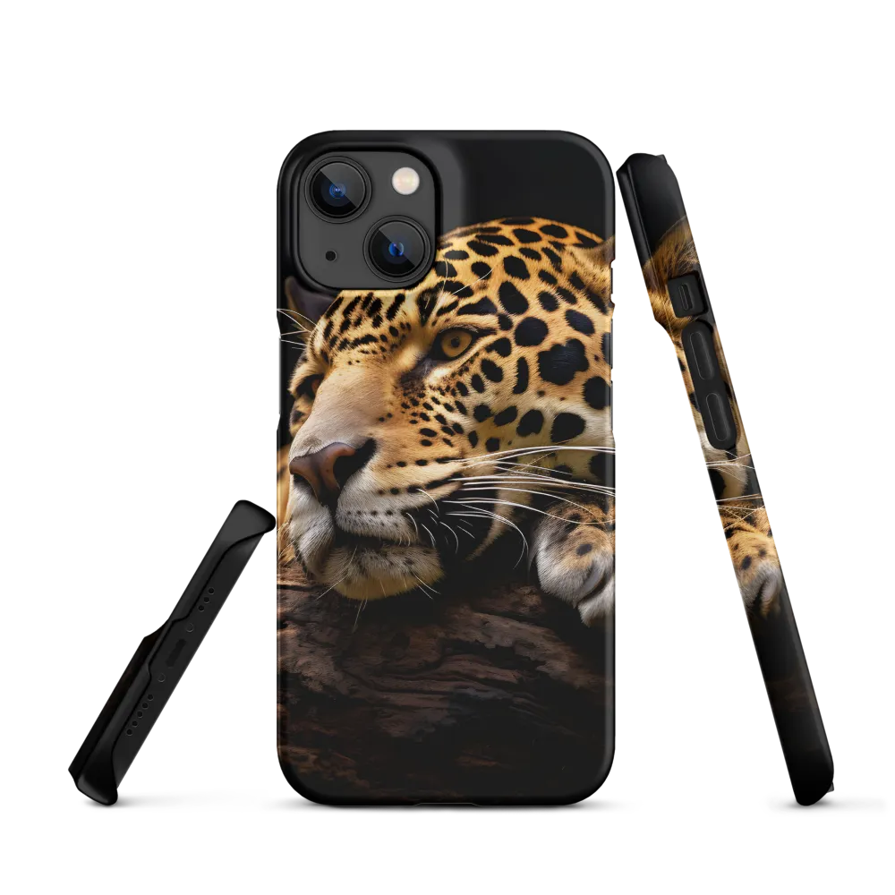 Tranquil Majesty: The Resting Leopard