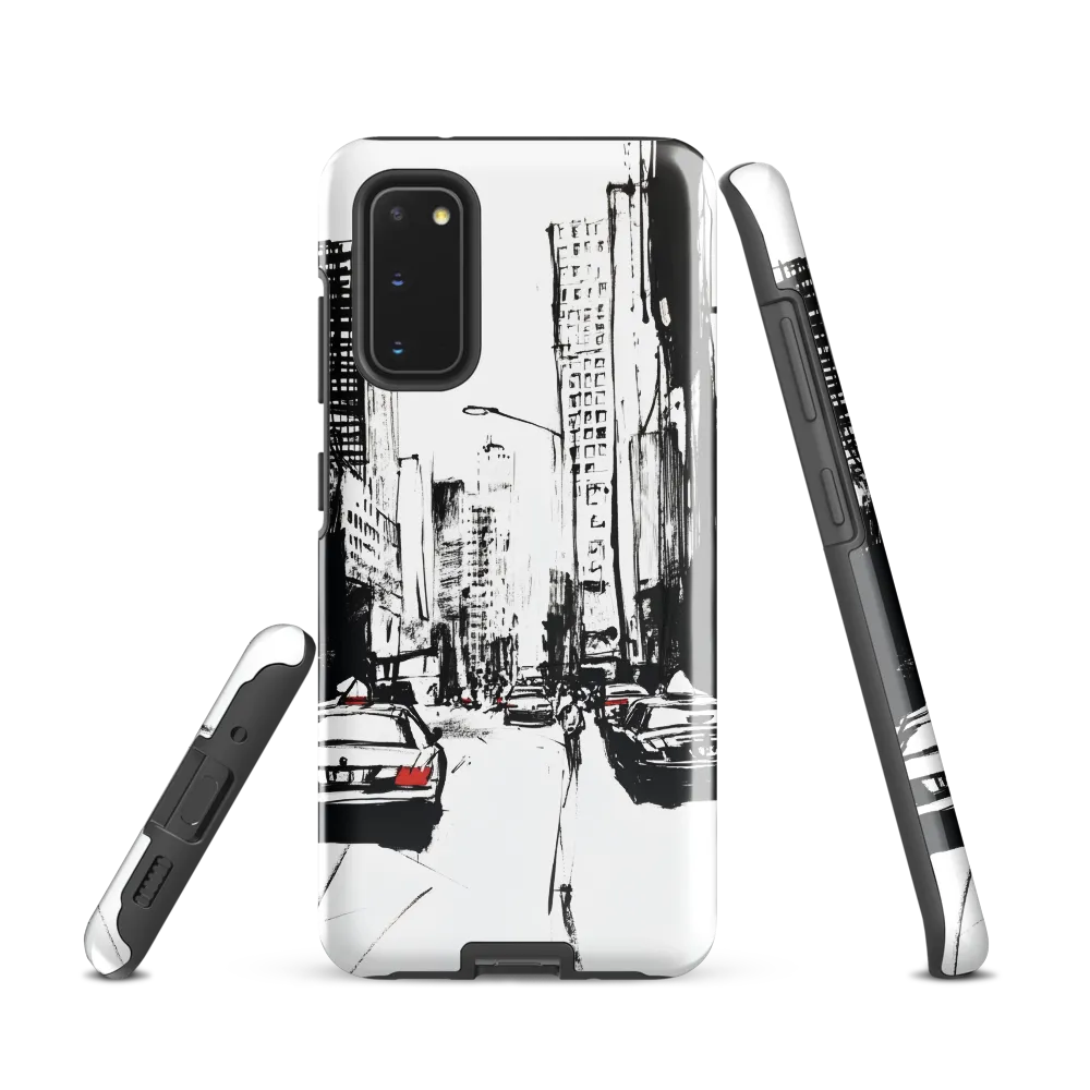 Urban Pulse: A Monochromatic Journey