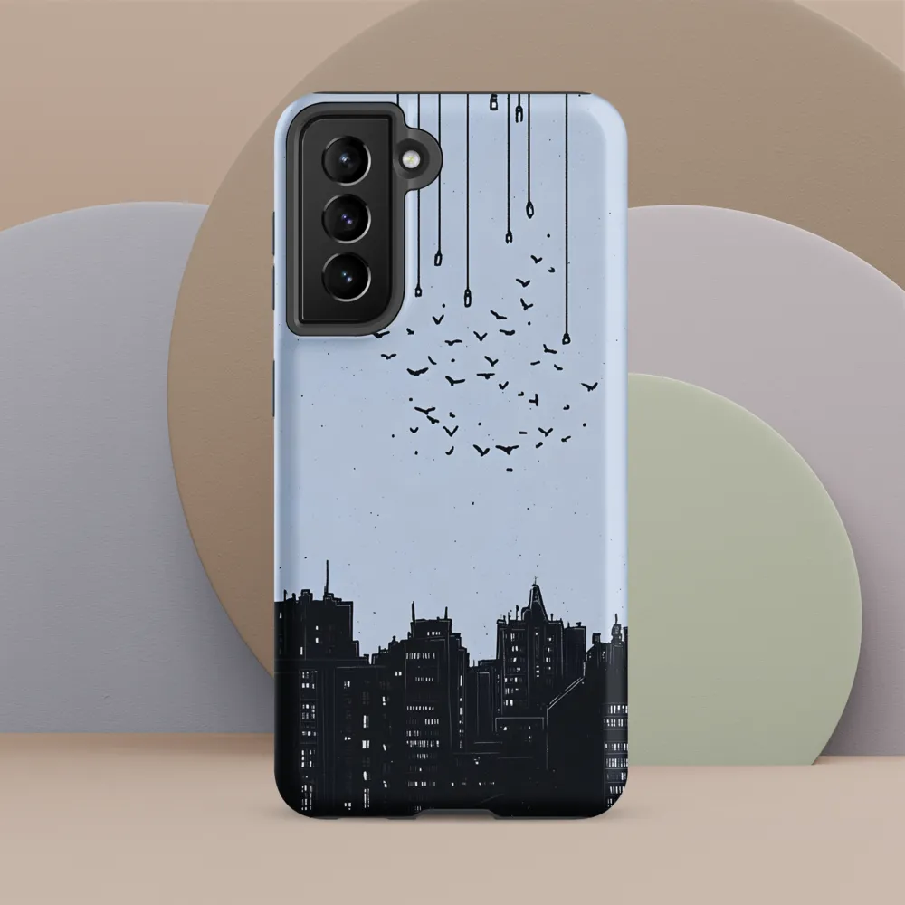 Elevated Serenity: A Minimalist Cityscape