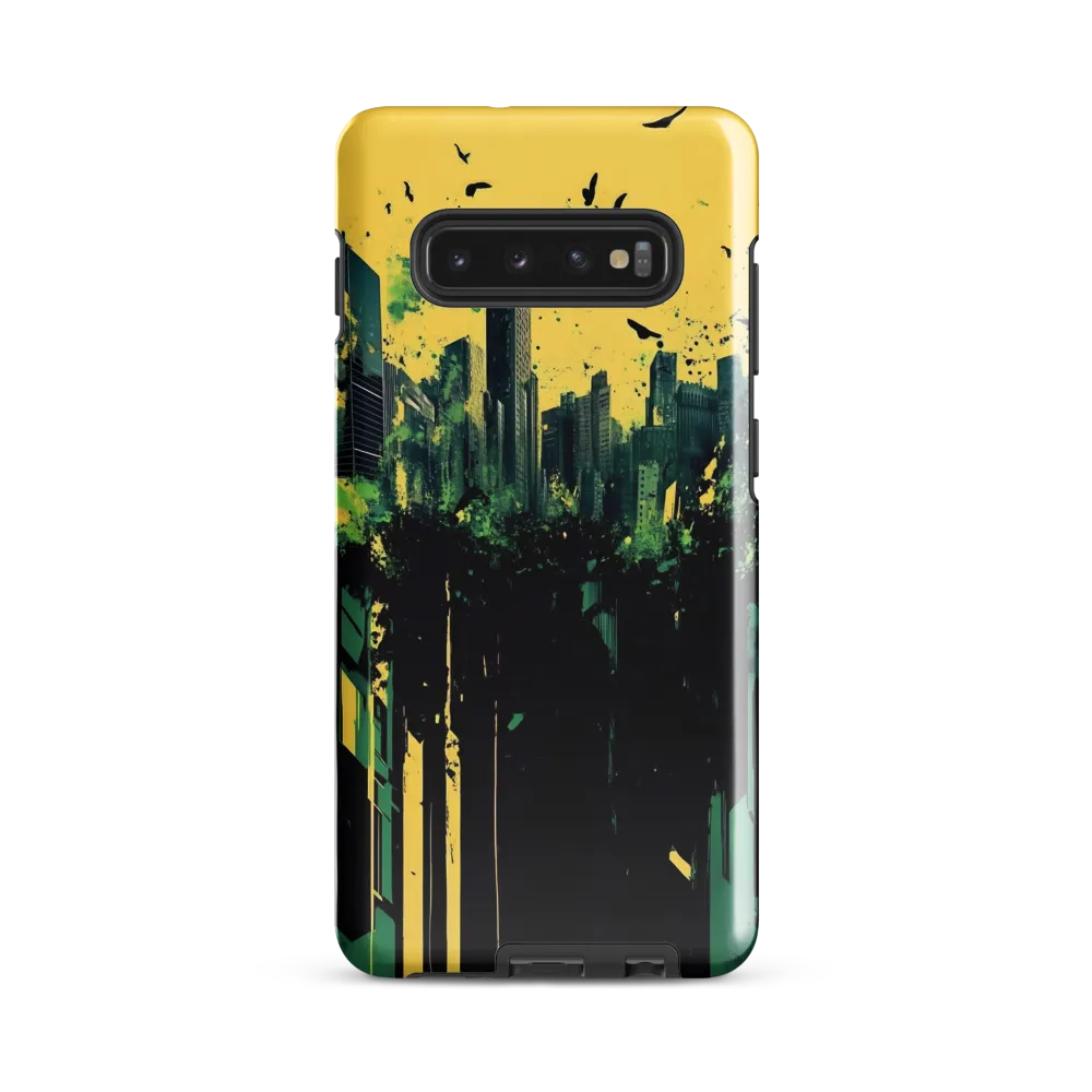 Urban Serenity: A Surreal Landscape | Phone Case |  S10 Plus | Tough Case | Glossy