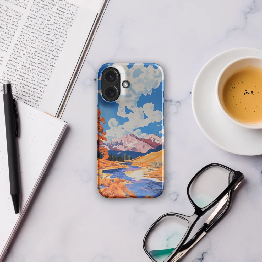 Autumn Serenity: A Vibrant Landscape | Phone Case |  16 | Snap Case | Glossy