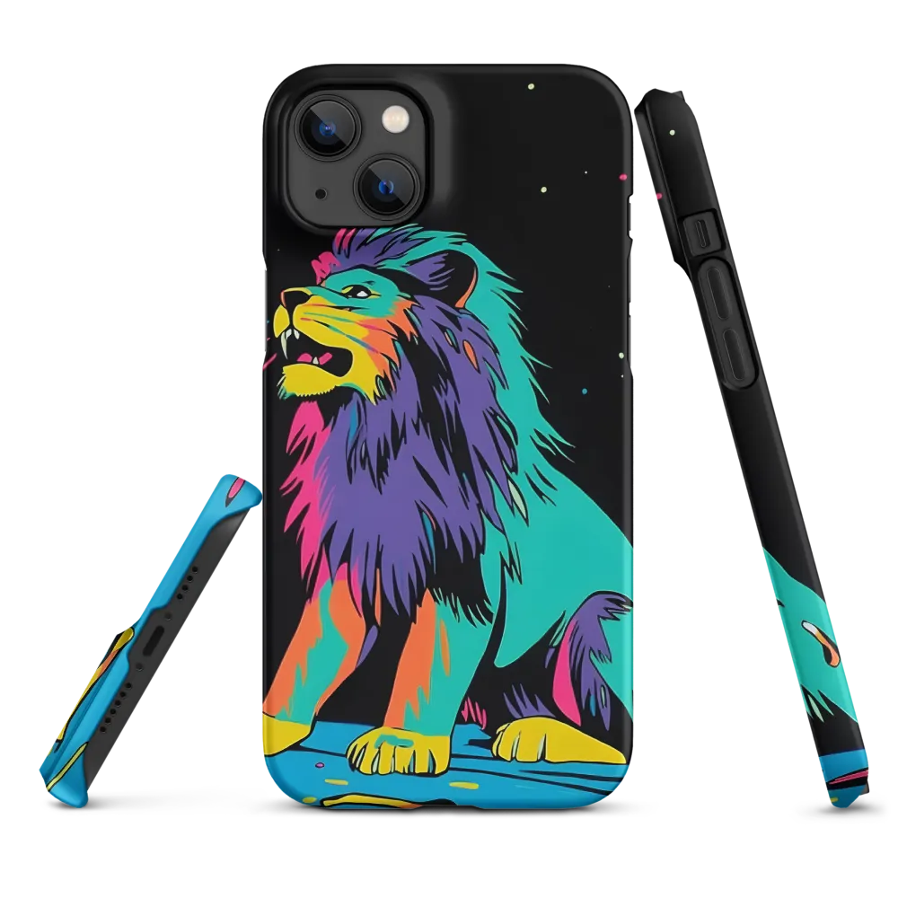 Roaring Colors: The Neon Lion