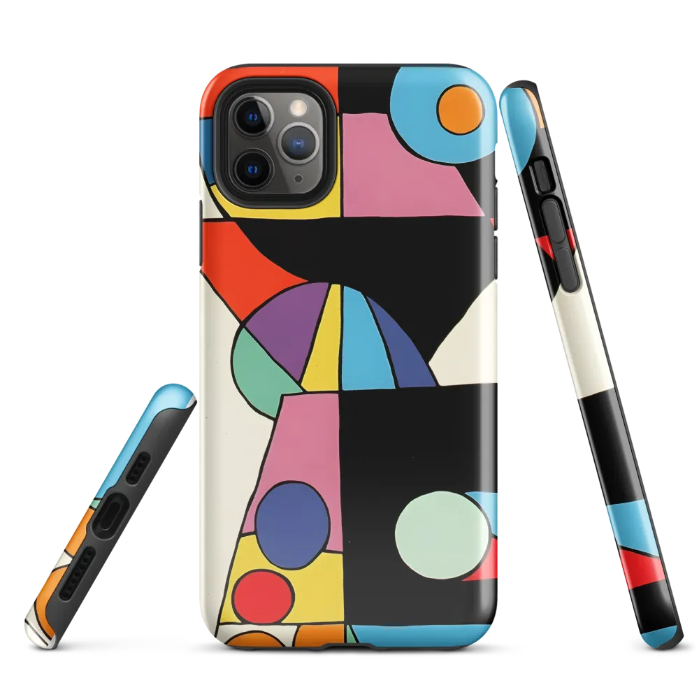 The Play of Shapes | Phone Case |  11 Pro Max | Tough Case | Glossy