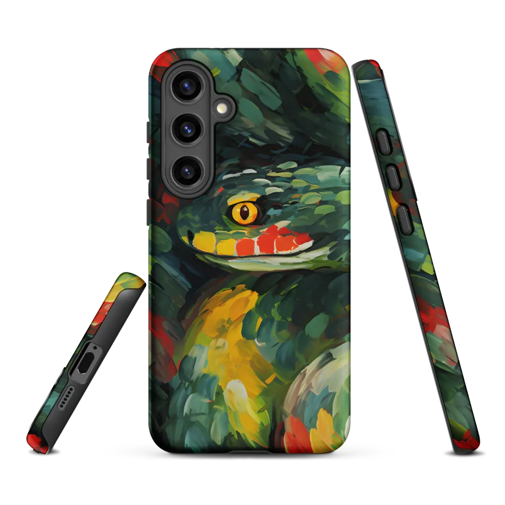 Enigmatic Coils | Phone Case |  S24 Plus | Tough Case | Matte