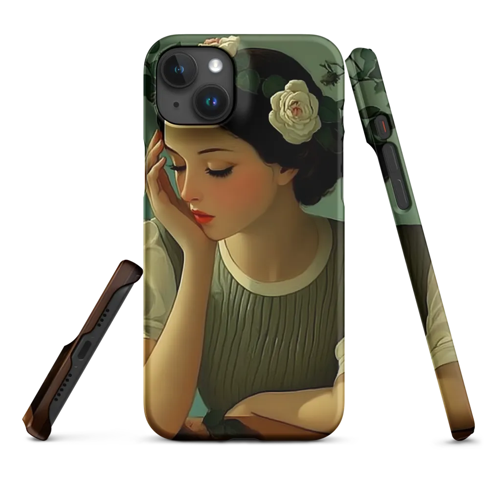 Whispers of Serenity | Phone Case |  15 Plus | Snap Case | Matte